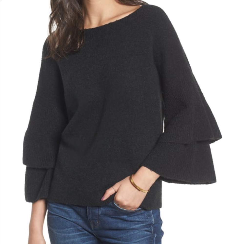Great Condition Madewell Tier-Sleeved Sweater XS